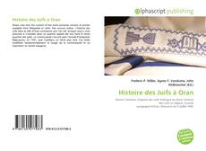 Borítókép a  Histoire des Juifs à Oran - hoz