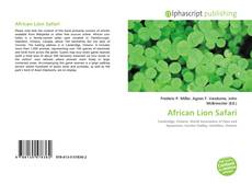 African Lion Safari的封面