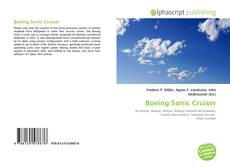 Обложка Boeing Sonic Cruiser