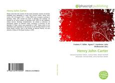 Bookcover of Henry John Carter