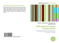 Bookcover of 2003 National League Division Series