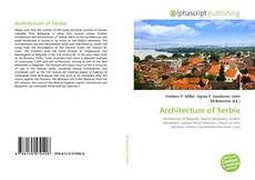 Capa do livro de Architecture of Serbia 