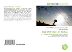 Bookcover of List of Bridges in Serbia