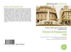 Bookcover of Palazzo di Propaganda Fide