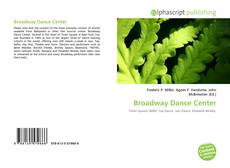 Broadway Dance Center的封面