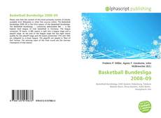 Basketball Bundesliga 2008–09的封面