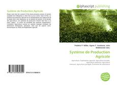 Borítókép a  Système de Production Agricole - hoz