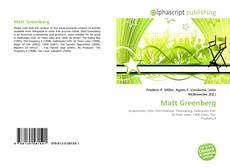 Обложка Matt Greenberg