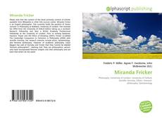 Обложка Miranda Fricker