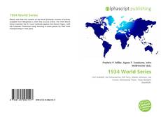 Bookcover of 1934 World Series