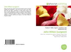 Bookcover of John Hilton (surgeon)