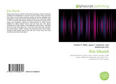 Bookcover of Eric Church