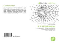 B. S. Chandrasekhar的封面