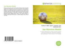 Joe Marston Medal的封面