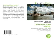 List of Dutch Noble Families的封面