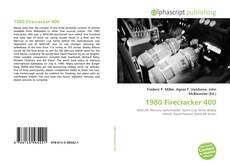 Borítókép a  1980 Firecracker 400 - hoz