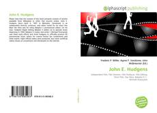Borítókép a  John E. Hudgens - hoz