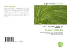 Bookcover of Kypros Nicolaides
