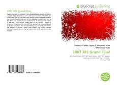 Обложка 2007 AFL Grand Final