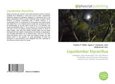 Обложка Liquidambar Styraciflua