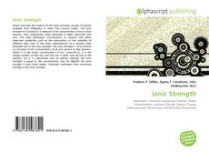 Borítókép a  Ionic Strength - hoz