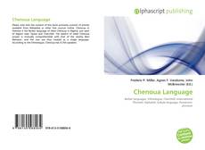 Bookcover of Chenoua Language