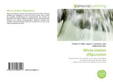 Borítókép a  Micro-station d'Épuration - hoz