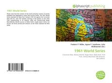 Portada del libro de 1961 World Series