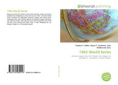 Bookcover of 1962 World Series