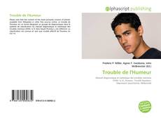 Borítókép a  Trouble de l'Humeur - hoz