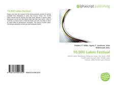 Bookcover of 10,000 Lakes Festival