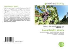 Borítókép a  Golan Heights Winery - hoz