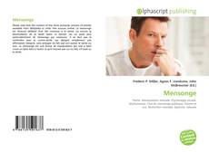 Borítókép a  Mensonge - hoz