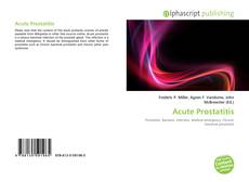 Bookcover of Acute Prostatitis