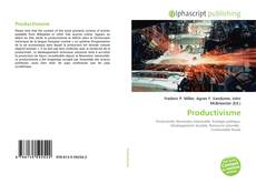 Bookcover of Productivisme