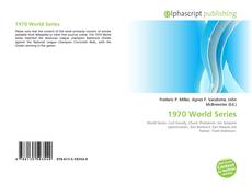 1970 World Series的封面