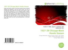 1927–28 Chicago Black Hawks Season的封面