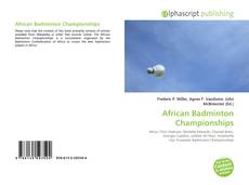 African Badminton Championships的封面