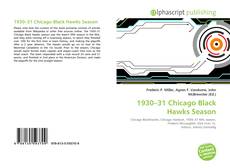 Borítókép a  1930–31 Chicago Black Hawks Season - hoz