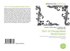 Borítókép a  1931–32 Chicago Black Hawks Season - hoz
