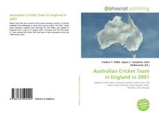 Bookcover of Australian Cricket Team in England in 2001
