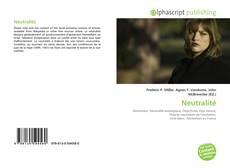 Bookcover of Neutralité