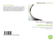 Bookcover of Livonian Language