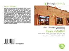 Bookcover of Khamis al-Gaddafi