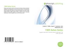 Bookcover of 1989 Ashes Series