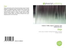 Bookcover of Deje