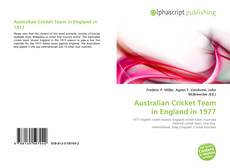 Bookcover of Australian Cricket Team in England in 1977