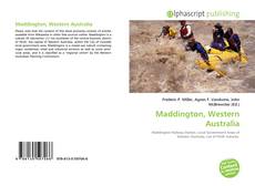 Bookcover of Maddington, Western Australia
