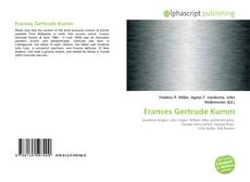 Borítókép a  Frances Gertrude Kumm - hoz