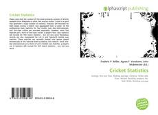 Borítókép a  Cricket Statistics - hoz